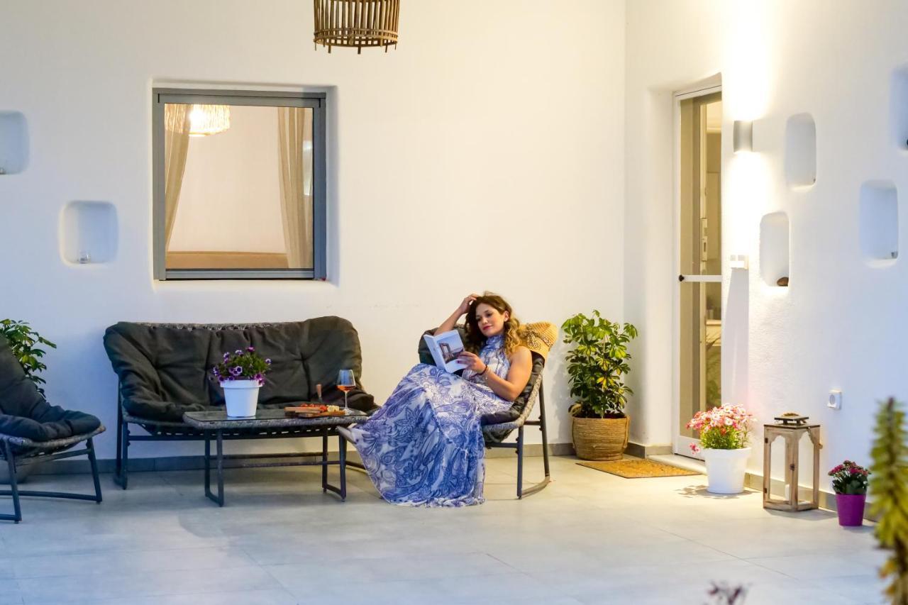 Cycladic Home On The Hill With Beautiful Views!! Agkidia 외부 사진