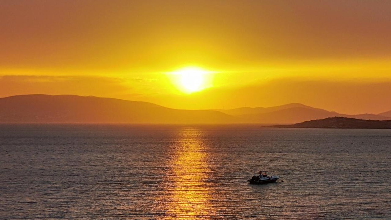 Cycladic Home On The Hill With Beautiful Views!! Agkidia 외부 사진