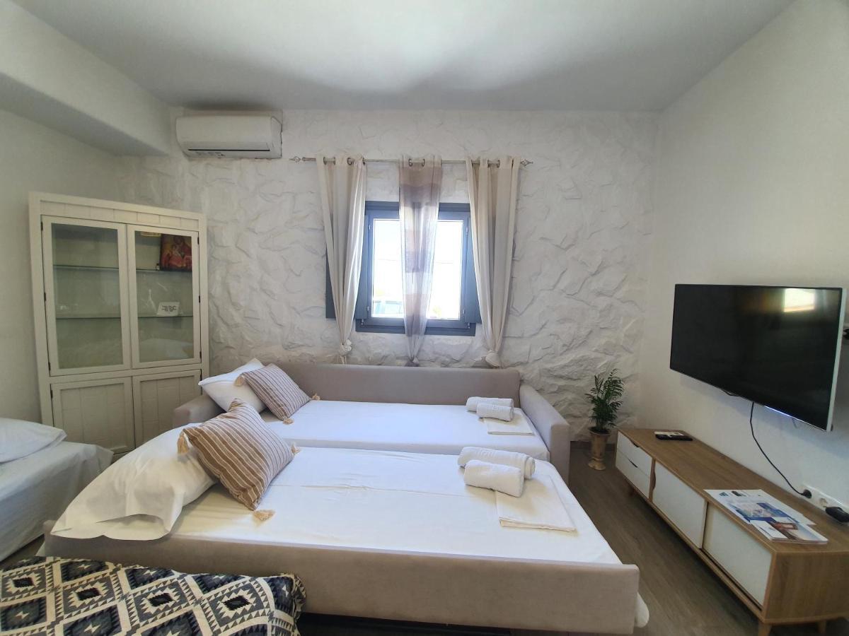 Cycladic Home On The Hill With Beautiful Views!! Agkidia 외부 사진